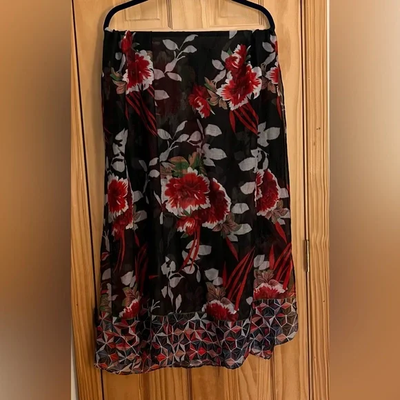 Floral Scarf - Picture 4 of 4